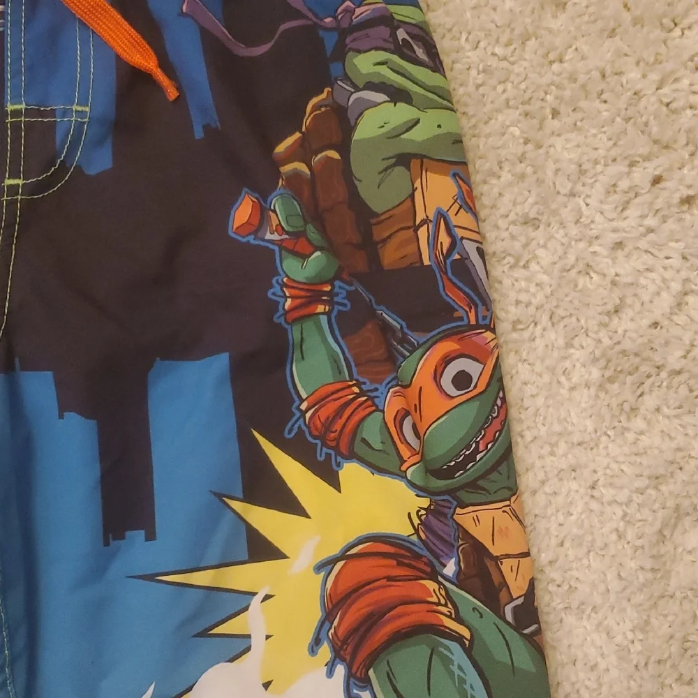 5 For 25$ Teenage Mutant Ninja Turtles Swimming Shorts Youth‎ Size 10/12